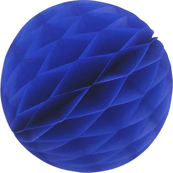 Enfeite de Papel Globo 48cm Azulão - 1 Un