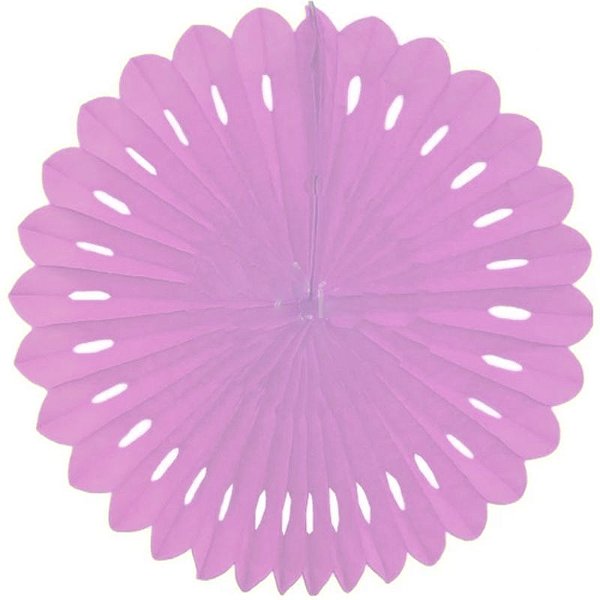 Enfeite de Papel Margarida Fiorata 63cm Rosa Claro - 1 Un