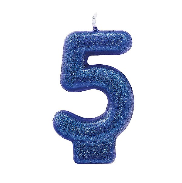 Vela N°5 Lumi Azul