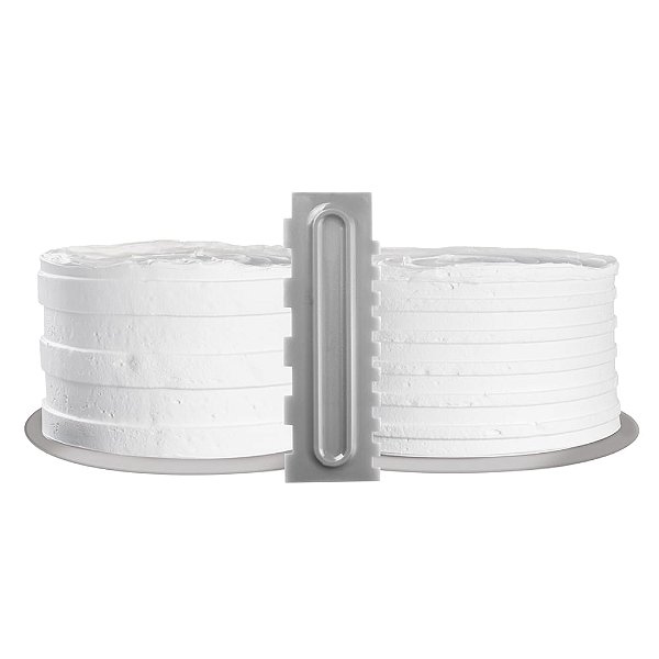 Espátula Decorativa 2 em 1 N° 3 Plástico 21,5X7,0cm - Cromus Allonsy