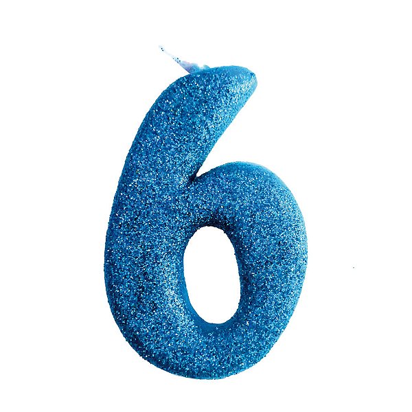 Vela N°6 Fun Azul