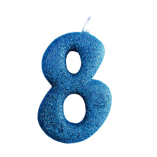 Vela N°8 Fun Azul