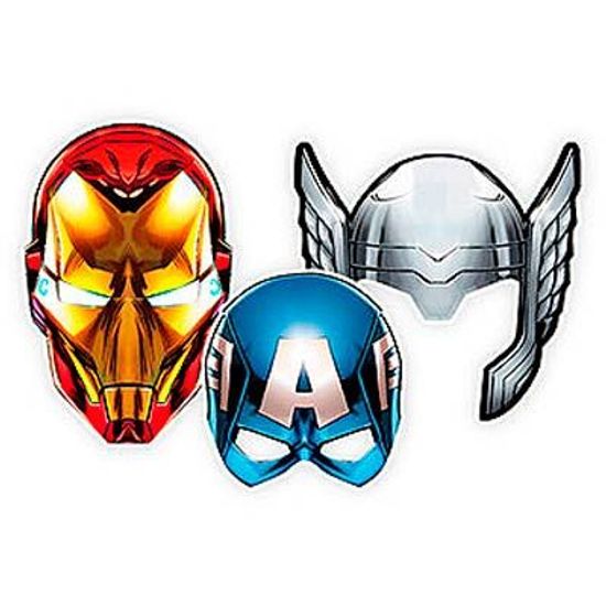 Máscara Os Vingadores Animated - 06 Un
