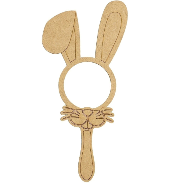 Lupa Caça aos Ovos de Páscoa em MDF - 1 Un