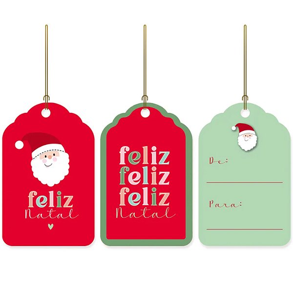 Tags De/Para Joyful 5x8cm - 120 Un