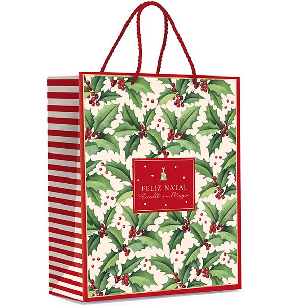 Sacola Premium Little Tree G 34x38x15cm - 10 Un