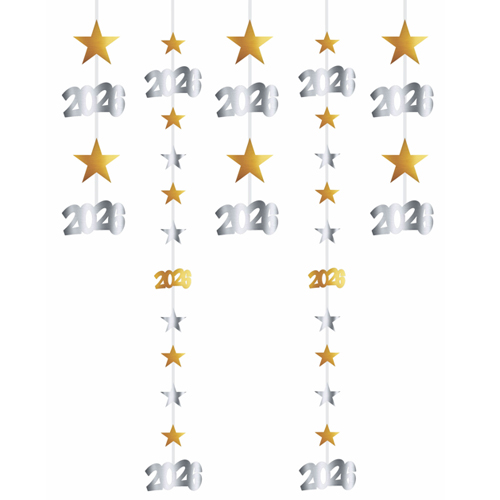 Kit Cortina Cartonada Réveillon 2026 - 5 Un