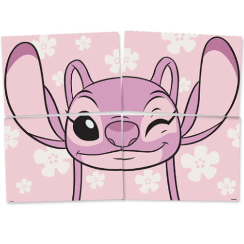 Painel 4 Partes Angel Stitch New - 1 Un