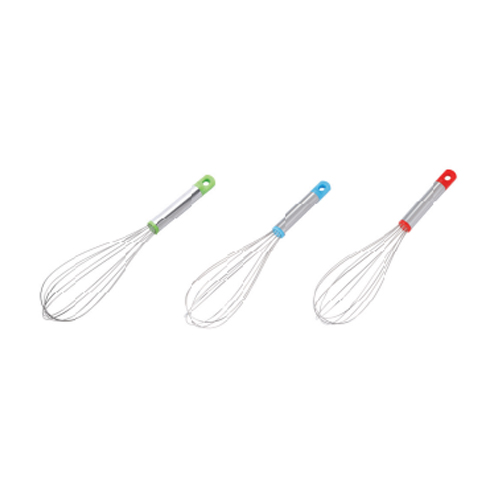 Batedor Fuet de Aço Inox 29cm - 1 Un