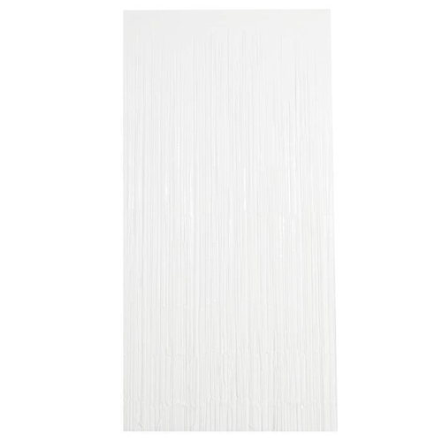 Cortina Metalizada 100x200cm Branca - 1 Un