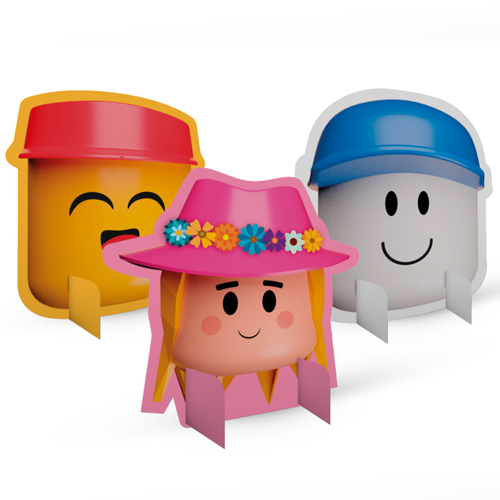 Enfeite de Mesa Roblox - 4 Un