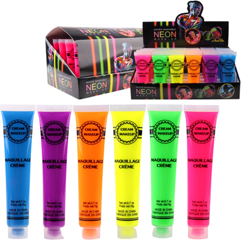 Tinta Corporal Líquida Neon 15ml - Cores Sortidas