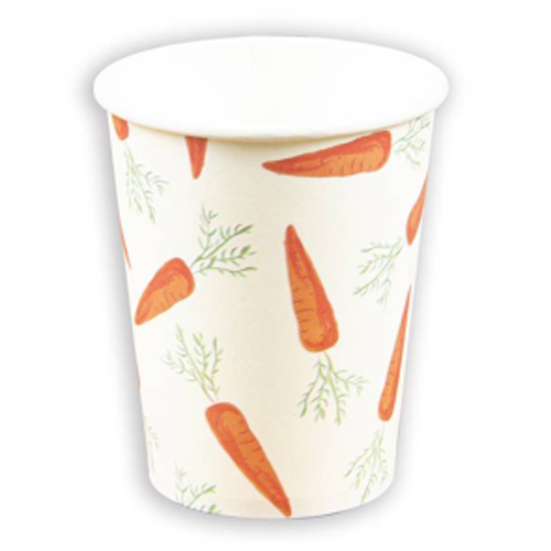 Copo de Papel 270ml Páscoa Cenourinhas - 10 Un