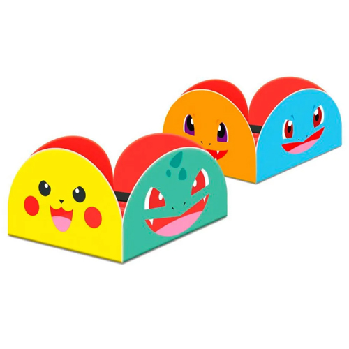Porta-forminha Clássico Pocket Monsters - 50 Un