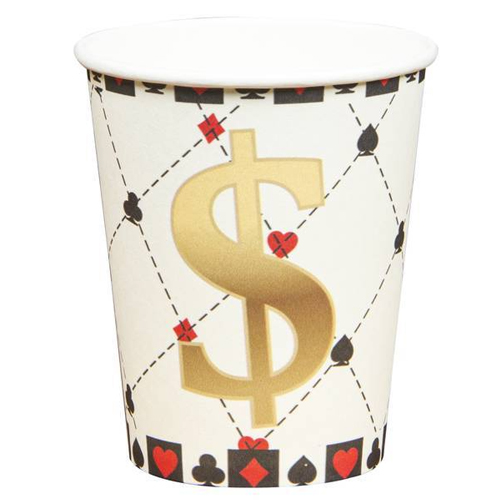 Copo de Papel 270ml Cassino - 10 Un