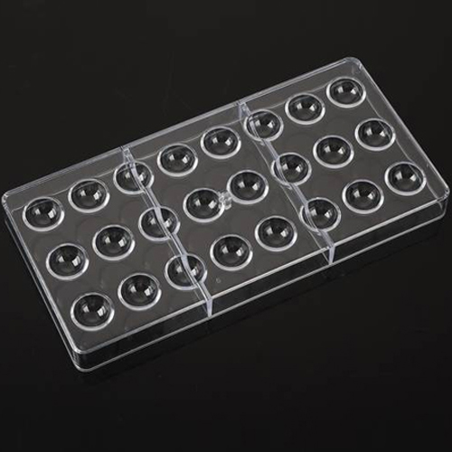 Forma Policarbonato Para Chocolate Molde Esfera 24 Cavidades - 1 Un