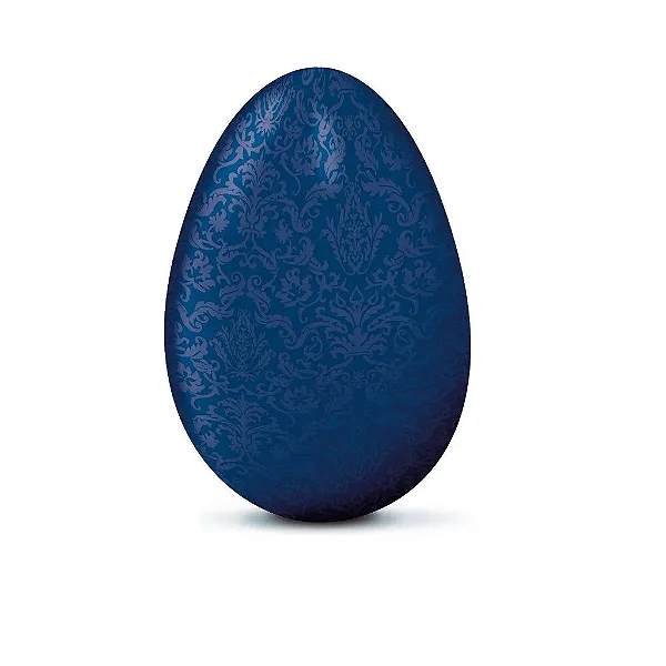 Folha Chumbo Adamascado 10x9,7cm Azul Escuro - 300 Un