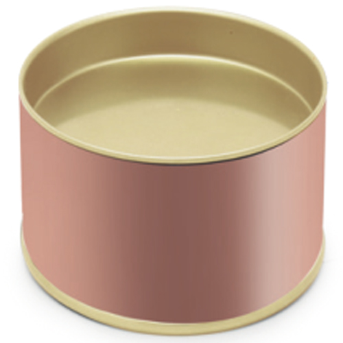 Lata Para Bem Casado Rosê Gold 4x6cm - 48 Un