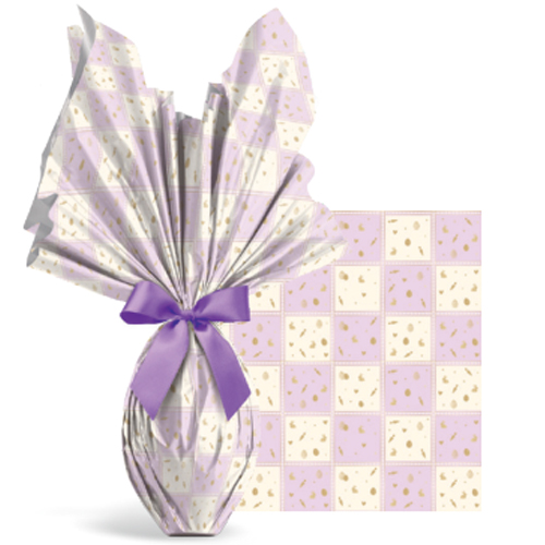 Folha Poli Pascoa Perolado Quinn Lilas 69x89cm - 25 Un