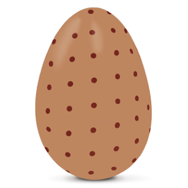 Folha Chumbo Poá 10x9,7cm Ouro/Marrom - 300 Un