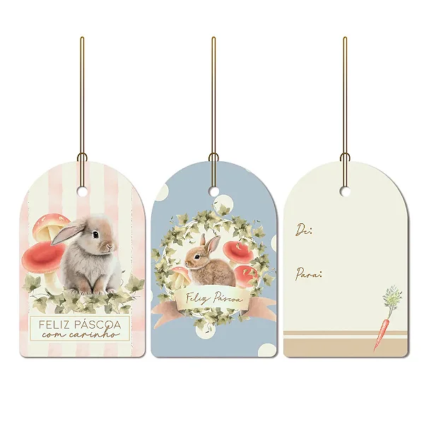 Tags De Para 5x8cm Breeze - 12 Un