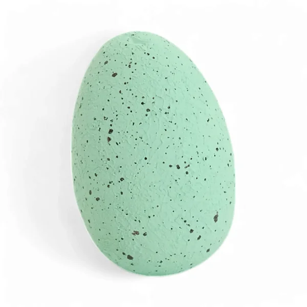 Ovos Decorativos Verde 3x2x2cm - 36 Un