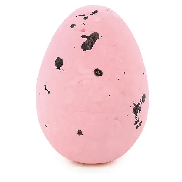 Ovos Decorativos Rosa 4x3x3cm - 12 Un