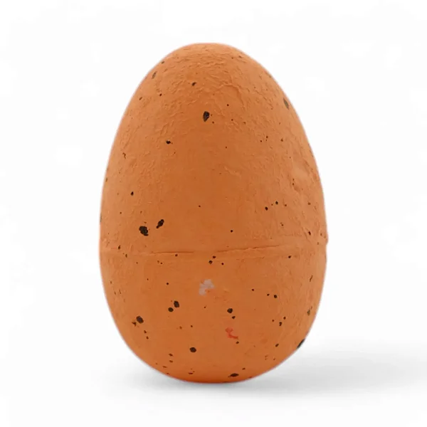 Ovos Decorativos Laranja 3x2x2cm - 36 Un