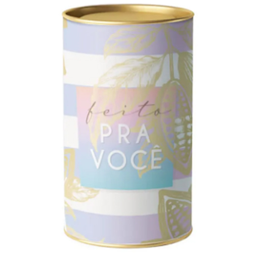 Lata Para Ovo 500g Páscoa Ombre Degradê 22x12,5cm - 12 Un