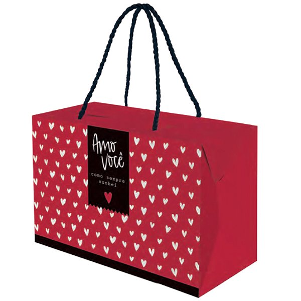 Kit Caixa com Alça Prime Sintonia M 27x12x17cm - 10 Un