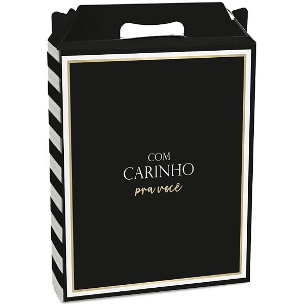 Kit Caixa Maleta Retangular Vertical Maison G 21x7,5x26cm - 10 Un