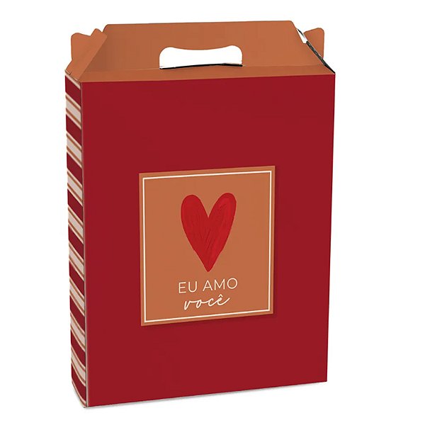Kit Caixa Maleta Retangular Vertical Season Love P 15x6x18cm - 10 Un