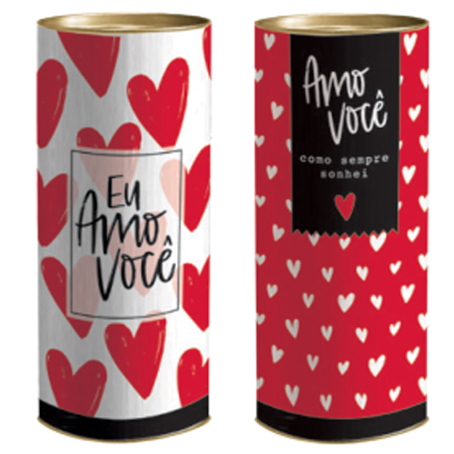 Kit Lata Para Presente GG 29,5x11,5cm Sintonia Composê - 6 Un