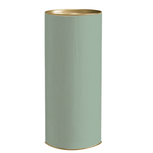 Kit Lata Para Presente Rígida M 10x24cm Sálvia - 6 Un