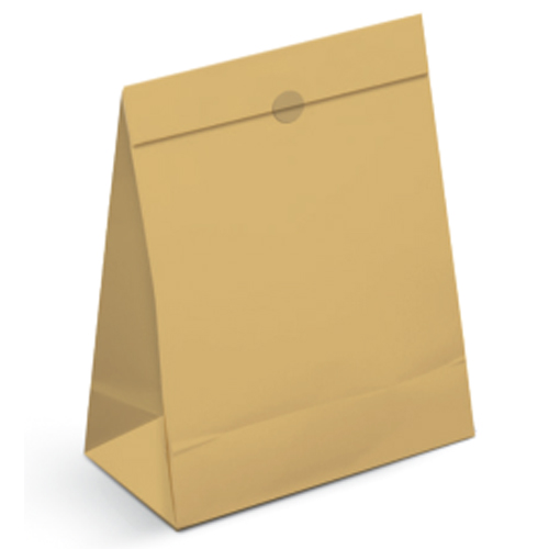 Kit Saco de Papel Para Presente G 35x26,5x11,5cm Butter Yellow Amarelo - 10 Un