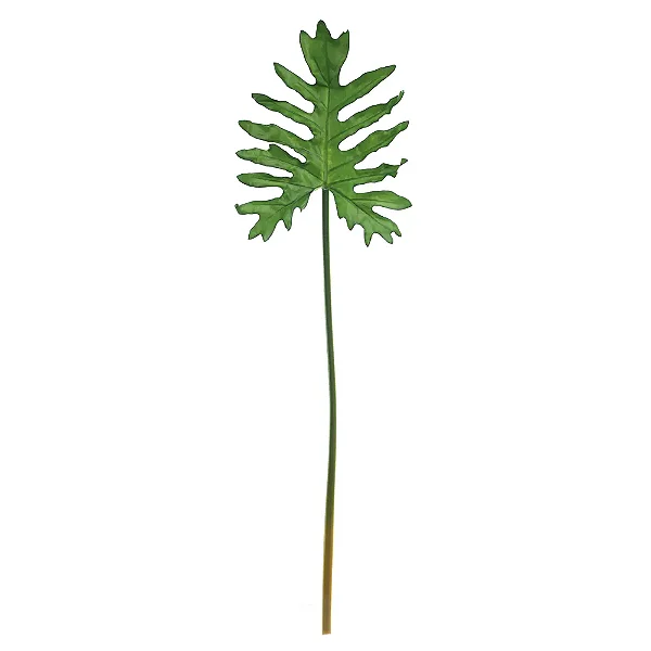 Folhas Decorativas Permanentes - Costela de Adão 89cm Verde - 1 Haste