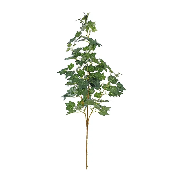 Flores Decorativas Permanentes - Hera X132 92cm Verde - 6 Hastes