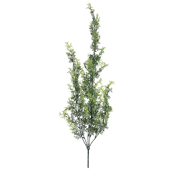 Folhas Decorativas Permanentes - Pendente Folhagem 79cm Verde - 6 Pendentes