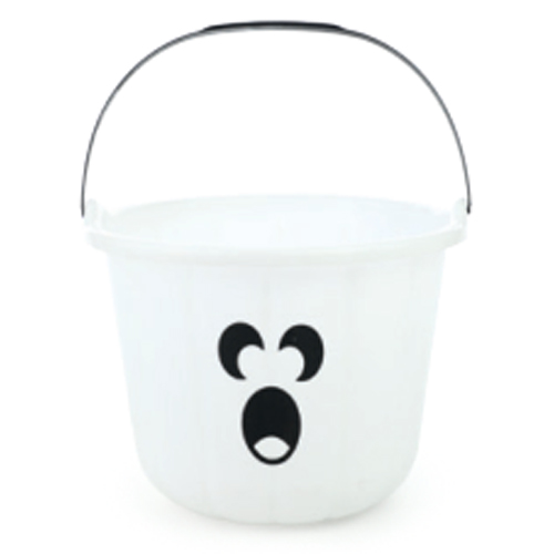 Baldinho Plástico Fantasma 16cm - 1 Un