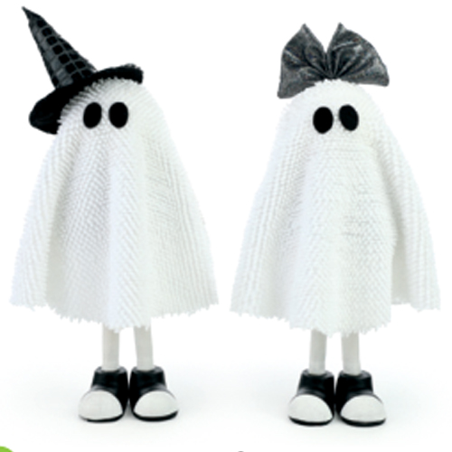Bonecos Fantasmas Scarlett e Ramon com Perna Rígida 29cm - 1 Un