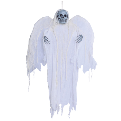 Caveira Nicolai Com Luz Para Pendurar 1,34 Metros - 1 Un