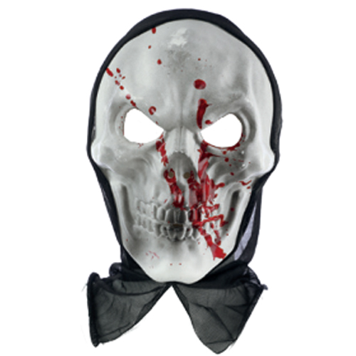 Máscara Caveira Fantasma Halloween - 1 Un