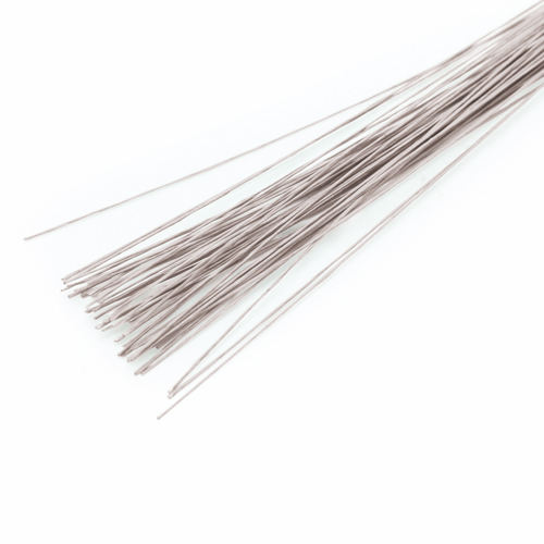 Arame Floral Encapado Branco Nº22 36x5x0,09cm - 50 Un - Cromus Allonsy