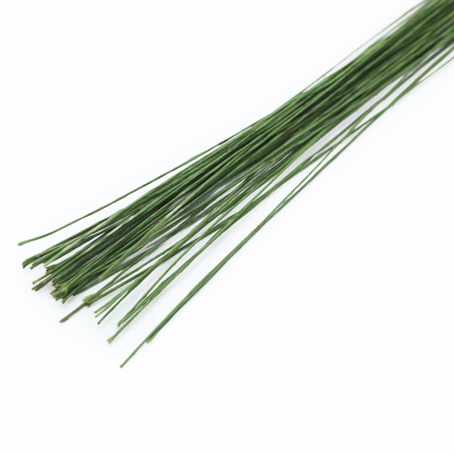 Arame Floral Encapado Verde Nº20 36x5x0,1cm - 50 Un - Cromus Allonsy