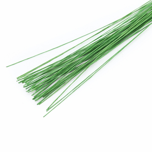 Arame Floral Encapado Verde Nº22 36x5x0,09cm - 50 Un - Cromus Allonsy