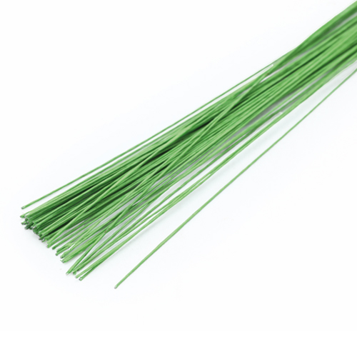 Arame Floral Encapado Verde Nº24 36x5x0,08cm - 50 Un - Cromus Allonsy