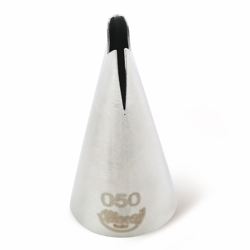 Bicos Para Confeitar Babado com Acabamento Aço Inox Nº050 - 1 Un - Cromus Allonsy