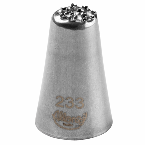 Bicos Para Confeitar Chuveirinho Aço Inox Nº233 - 1 Un - Cromus Allonsy