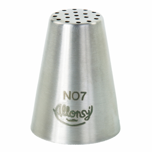 Bicos Para Confeitar Russo Chuveirão Aço Inox Nº07 - 1 Un - Cromus Allonsy