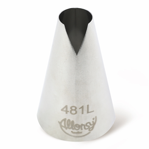 Bicos Para Confeitar Saint Honoré Aço Inox Nº 481L - 1 Un - Cromus Allonsy